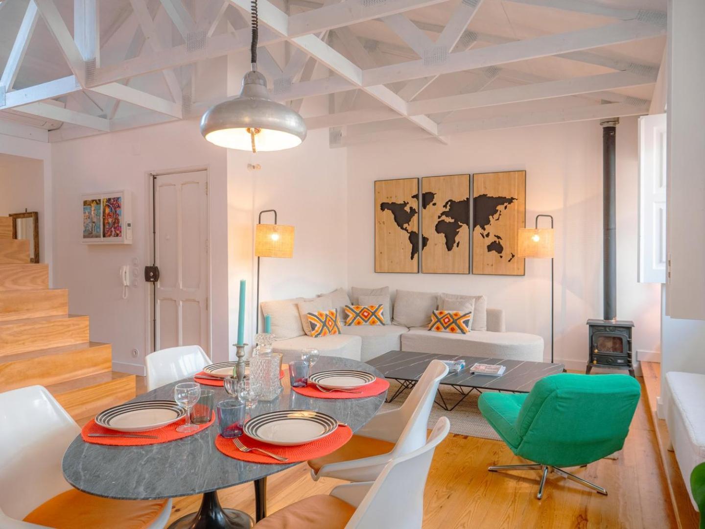 Luxurious Loft : Bridge-view Rooftop | By Airnest Lejlighed Lisboa